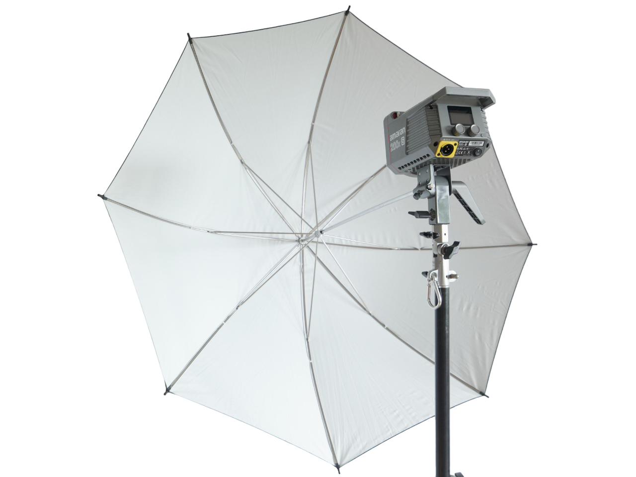 Location Profoto 2 PARAPLUIES SHALLOW M BLANC 105CM - 100974 AVEC DIFFUSEUR