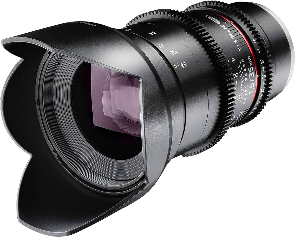 Location Samyang 35mm T1.5 VDSLR II monture SONY E