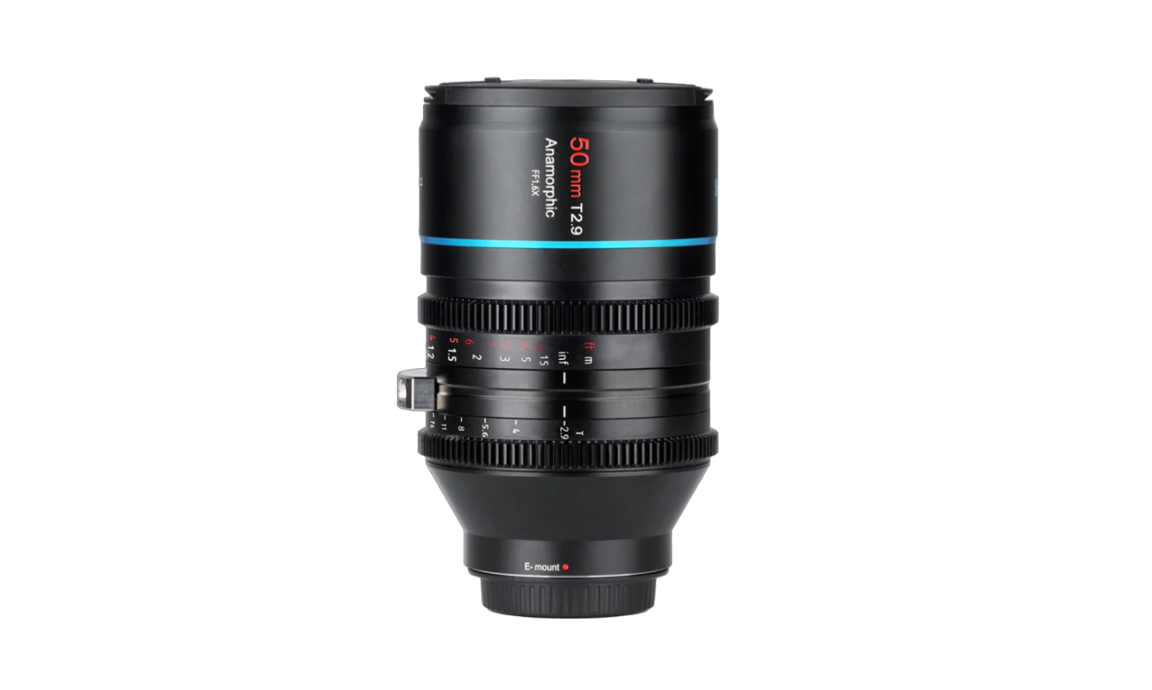 Location Sirui 50mm T2.9 Anamorphic x1.6