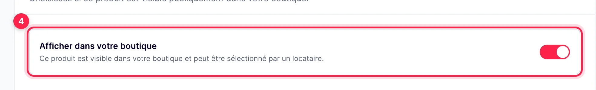 Fiche du produit : interrupteur Afficher dans votre boutique