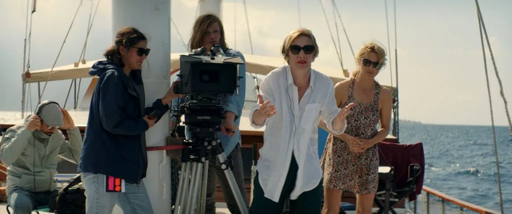 Justine Triet, Simon Beaufils, Sandra Hüller et Virginie Efira - ©Les Films Pelléas