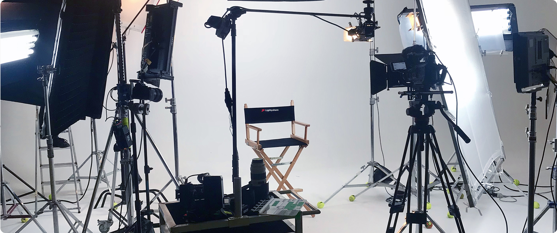 Plateau de tournage Lightyshare