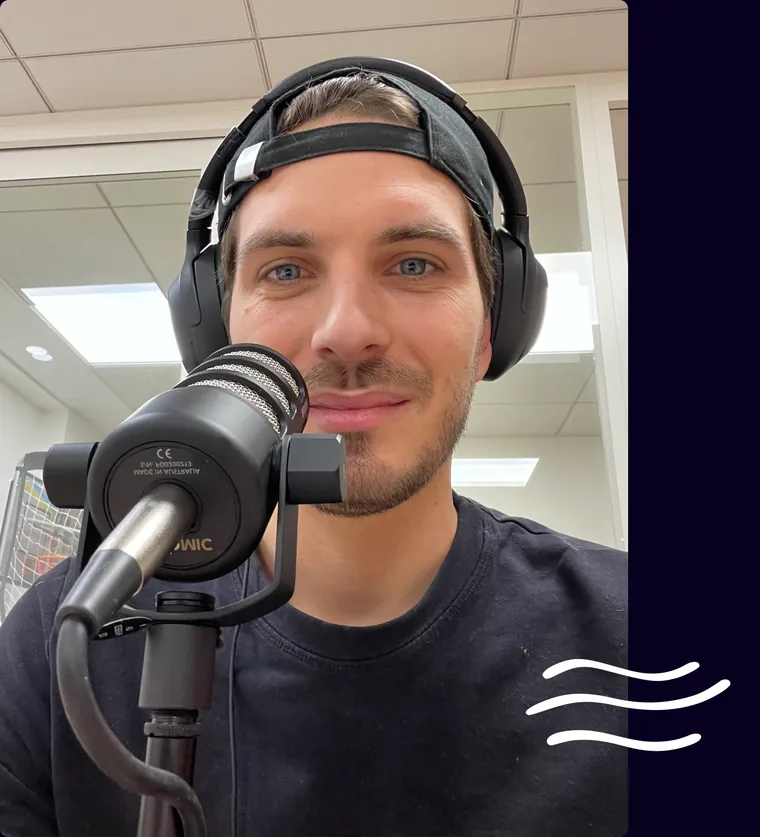 Au micro du podcast