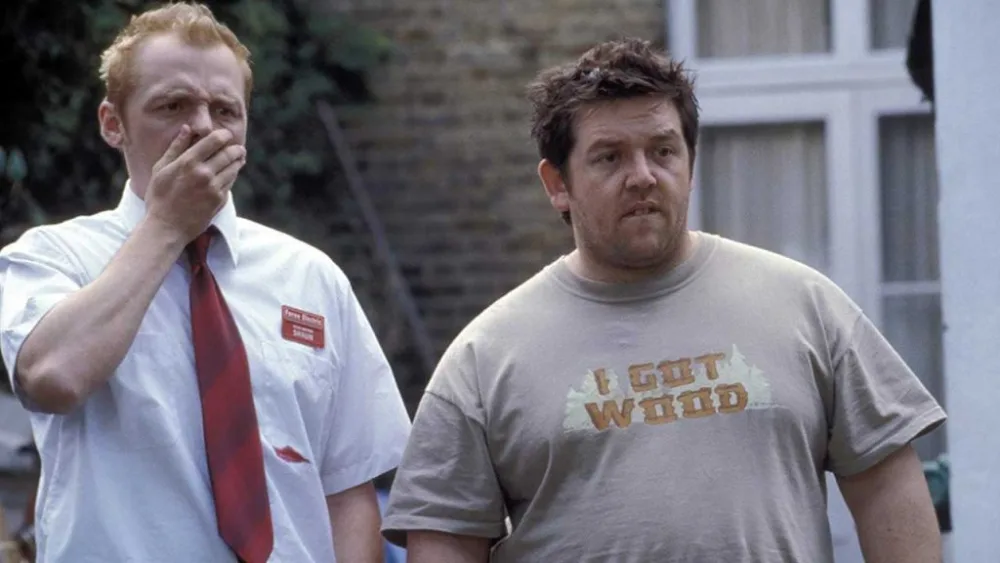 Simon Pegg et Nick Frost dans Shaun of the Dead